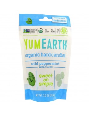 Yummy Earth Wild Peppermint Drops (6x3.3 Oz)