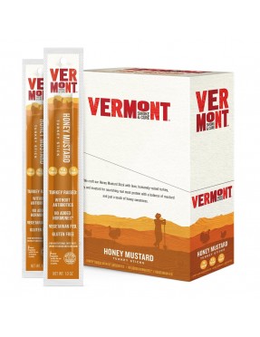 Vermont Smoke and Cure Turkey Sticks Honey Mustard (24x1 OZ)