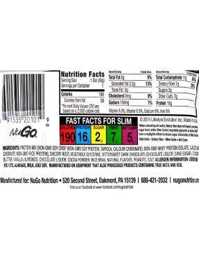Nugo Brownie Crunch (12x1.59Oz)