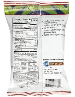 Kay's Naturals Better Balance Pretzel Sticks Jalapeno Honey Mustard 1.2 Oz (6 Pack)