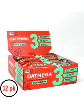 Oatmega Bar Dark Choc Mint (12x1.8Oz)