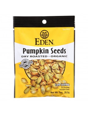 Eden Foods Seeds, Pumpkin, Salted (12x1 OZ)