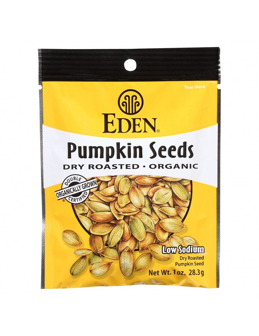 Eden Foods Seeds, Pumpkin, Salted (12x1 OZ)