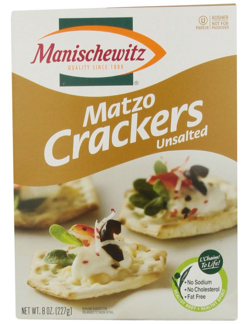 Manischewitz Matzo Cracker Pln Min (12x8Oz)