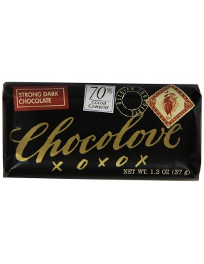 Chocolove Strong Dark Chocolate Mini Bar (12x1.3 Oz)