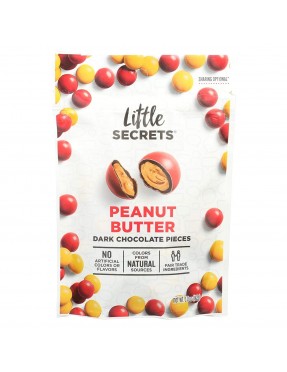 Little Secrets Dark Chocolate Peanut Butter Candies (8x5 OZ)