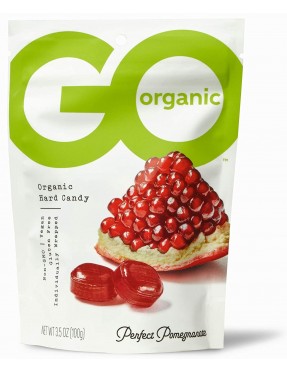 Go Naturally Pomegranate Hard Candy (6x3.5OZ )