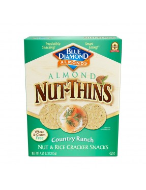 Blue Diamond Country Ranch Thin Crackers (12x4.25 Oz)