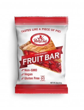 Betty Lou's Strawberry Fruit Bars (12x2 Oz)