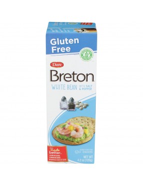 Breton Dare White Bean Salt & Pepper (6x4.2Oz)