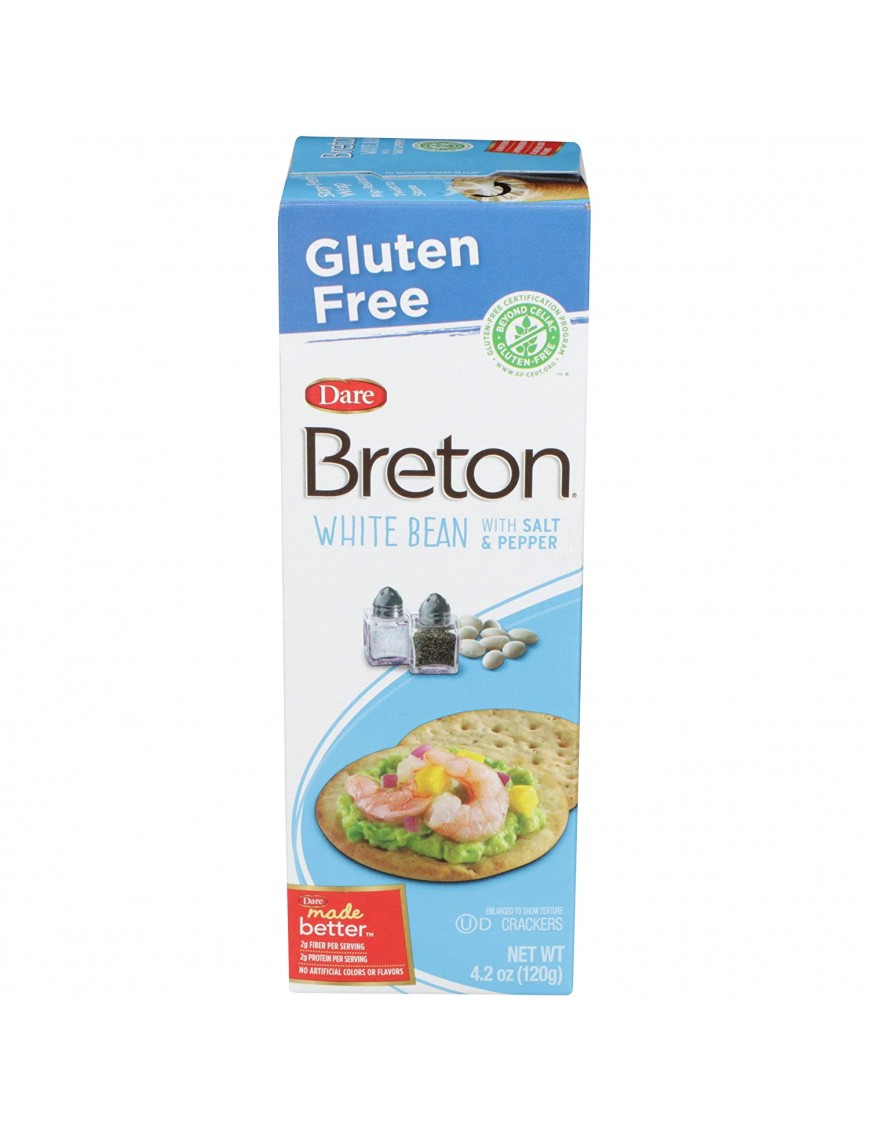 Breton Dare White Bean Salt & Pepper (6x4.2Oz)