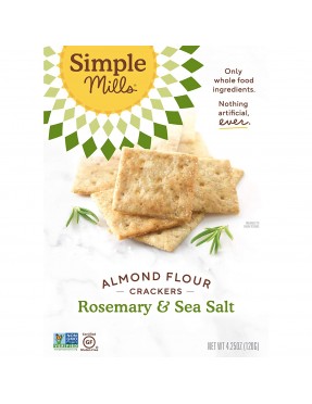 Simple Mills Rosemary & Sea Salt Crackers (6X4.25 OZ)