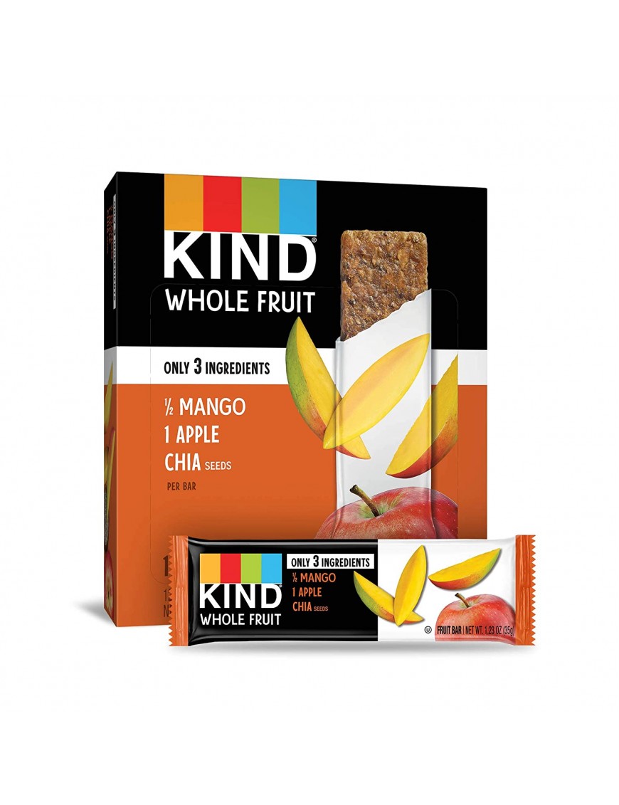 Kind Pressed Mango Apple Chia Bar (12x1.2 OZ)