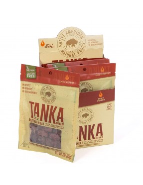 Tanka Natural Buffalo Cranberry Hot Bites (6x3 Oz)