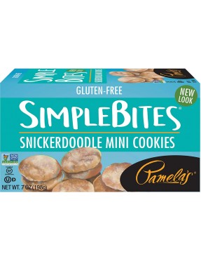 Pamela'S Products Snickerdoodle Simplebites Mini Cookies (6X7 OZ)