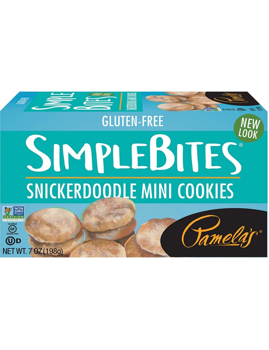 Pamela'S Products Snickerdoodle Simplebites Mini Cookies (6X7 OZ)