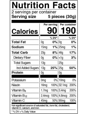 Probar Enrgy Chews Straw (12x2.1OZ )