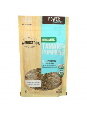 Woodstock Organic Tamari Pumpkin Seeds (8x9Oz)