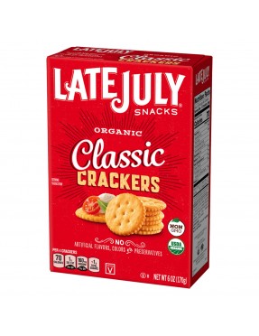 Late July Rich Cracker (12x6 Oz)