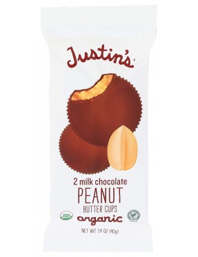 Justin's Milk Chocolate P/Butter Milk Cups (12x1.4 Oz)