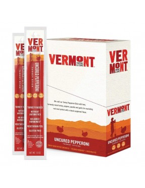 Vermont Smoke and Cure Sticks Turkey Uncured Pepperoni (24x1 OZ)