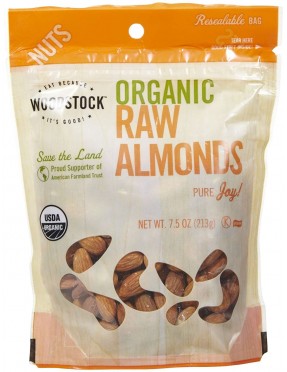 Woodstock Organic Almonds (8x7.5 Oz)