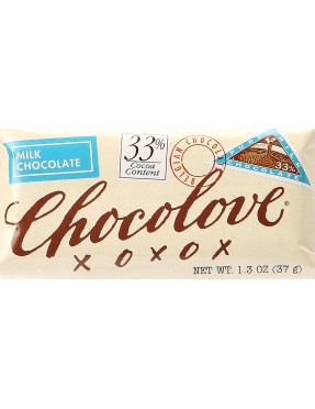 Chocolove Mini Br Milk Chocolate (12x1.3OZ )