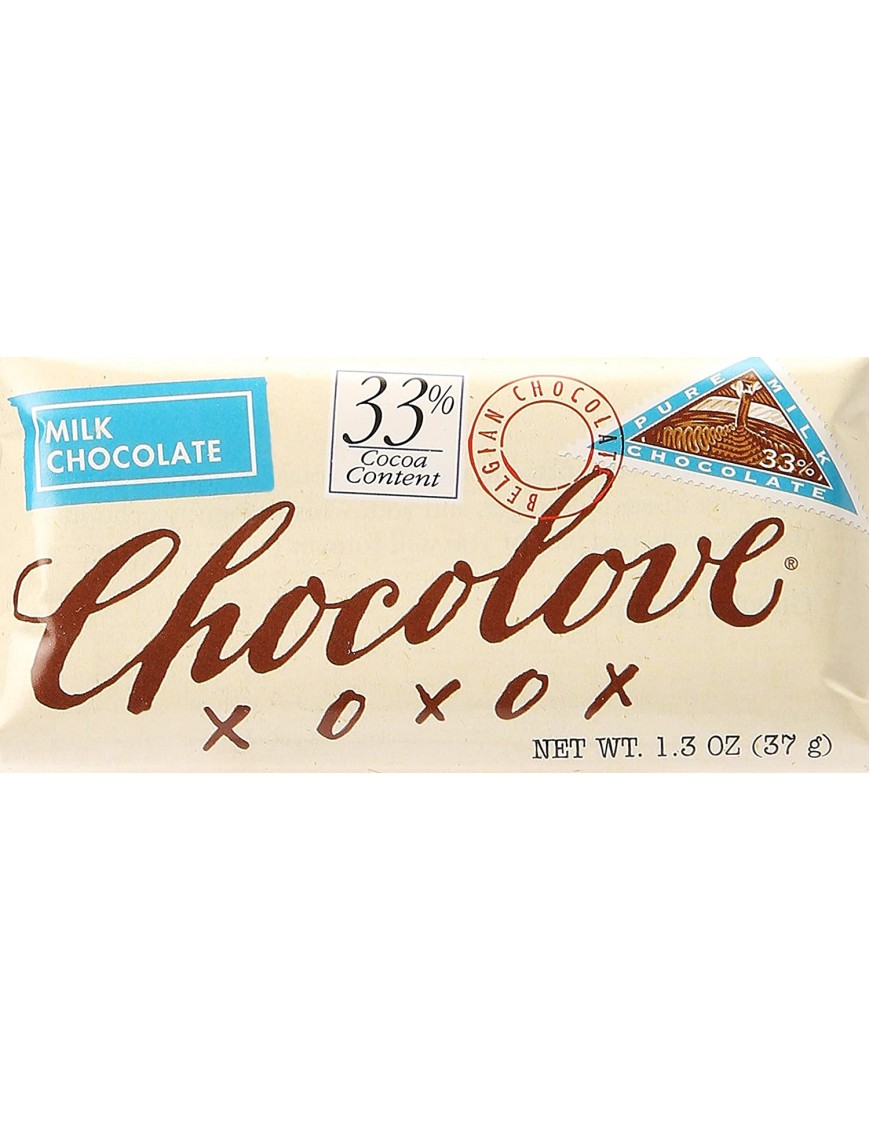 Chocolove Mini Br Milk Chocolate (12x1.3OZ )