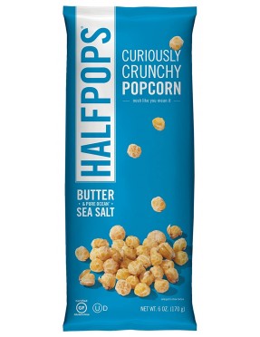 Halfpops Butter and Pure Ocean Sea Salt (15x1.4 OZ)