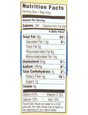 Sahale Snacks Cal Almonds SeaSalt (9x1.5OZ )