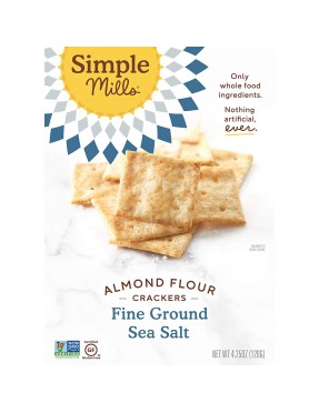 Simple Mills Fine Ground Sea Salt Crackers (6X4.25 OZ)