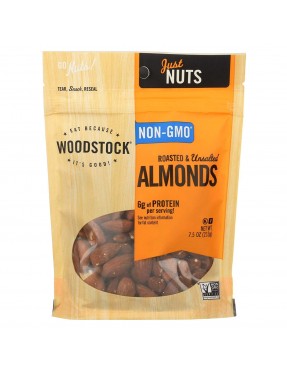 Woodstock Roasted N/S Almonds (8x7.5OZ )