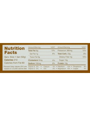 Rxbar Peanut Butter (12X1.83 OZ)