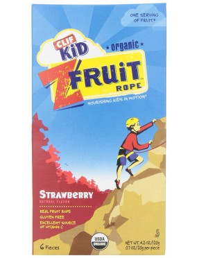 Clif Bar Organic Strawberry Kid Twisted Fruit (6x6x.7 Oz)