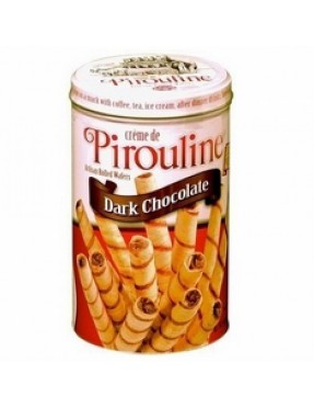 De Beukelaer Pirouline Rolled Wafers Dark Chocolate (6x14Oz)