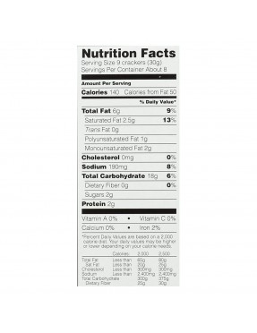 Field Day Organic Golden Round Crackers (12x8Oz)