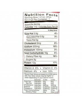 Kay's Naturals Protein Puffs Veggie Pizza (6 Pack) 1.2 Oz