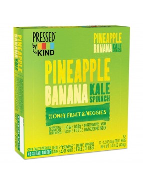 Kind Pressed Pineapple Pear Kale Spinach Bar (12x1.2 OZ)