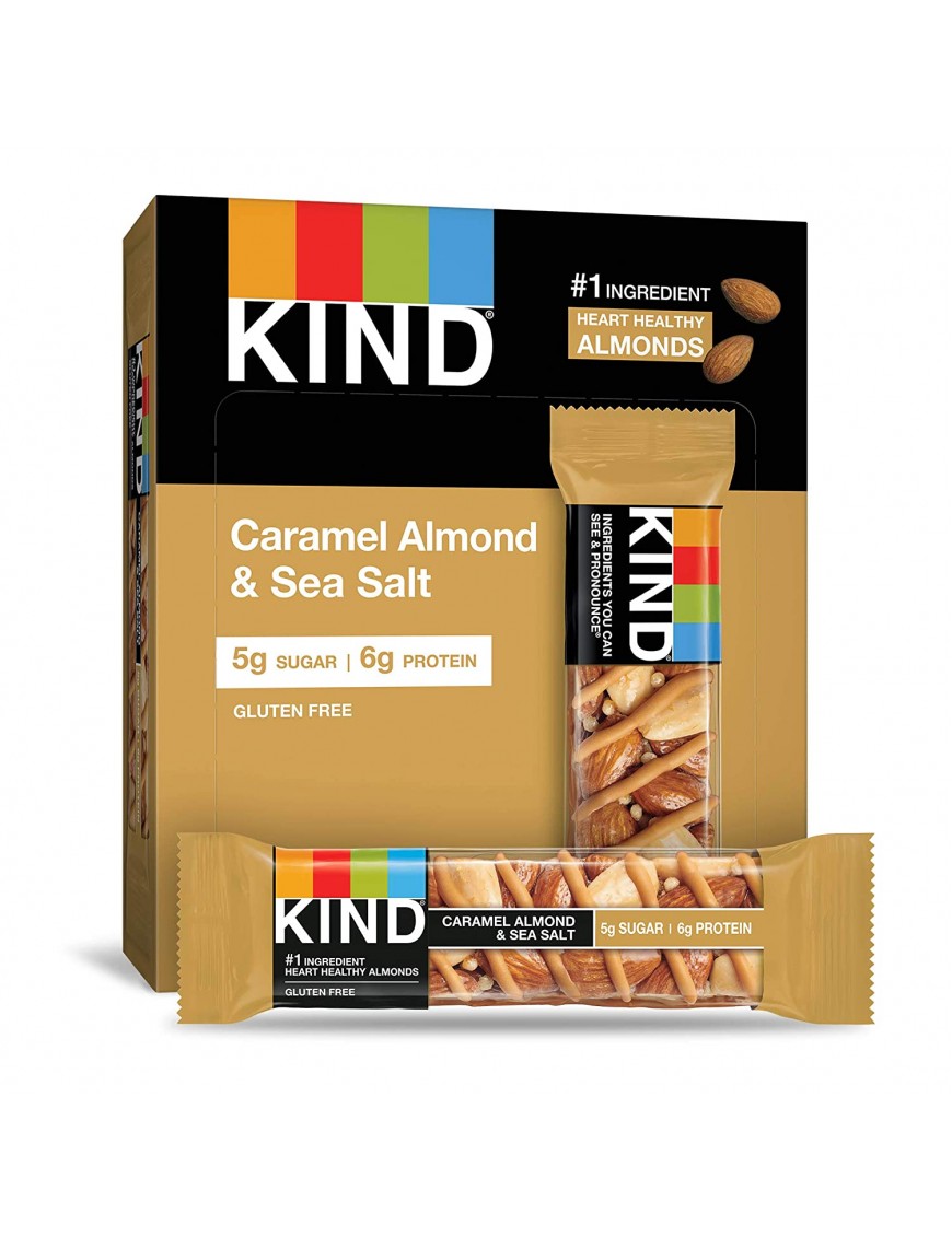 Kind Caramel Almond and Sea Salt Bar (12x1.4 OZ)