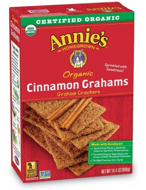 Annie's Homegrown Cinnamon Grah Crakers (12x14.4OZ )