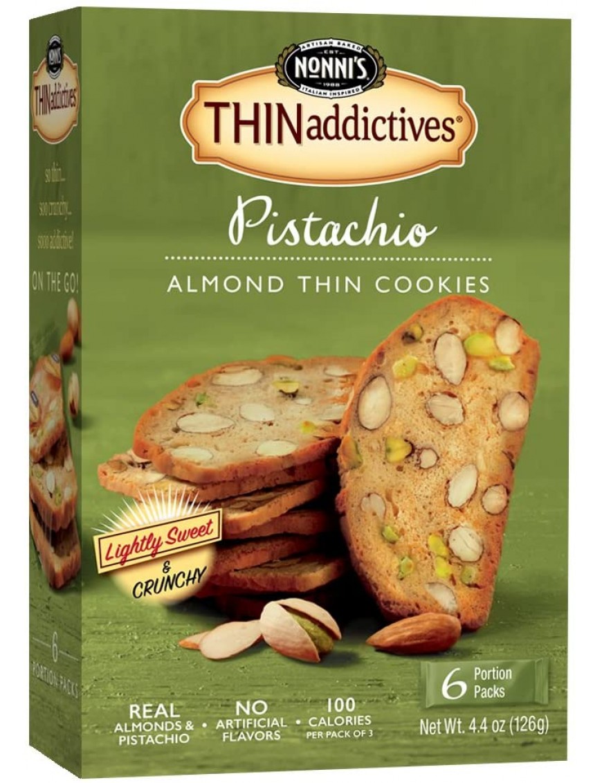 Nonni's Pistachio Almond Thins (6x6 CT)