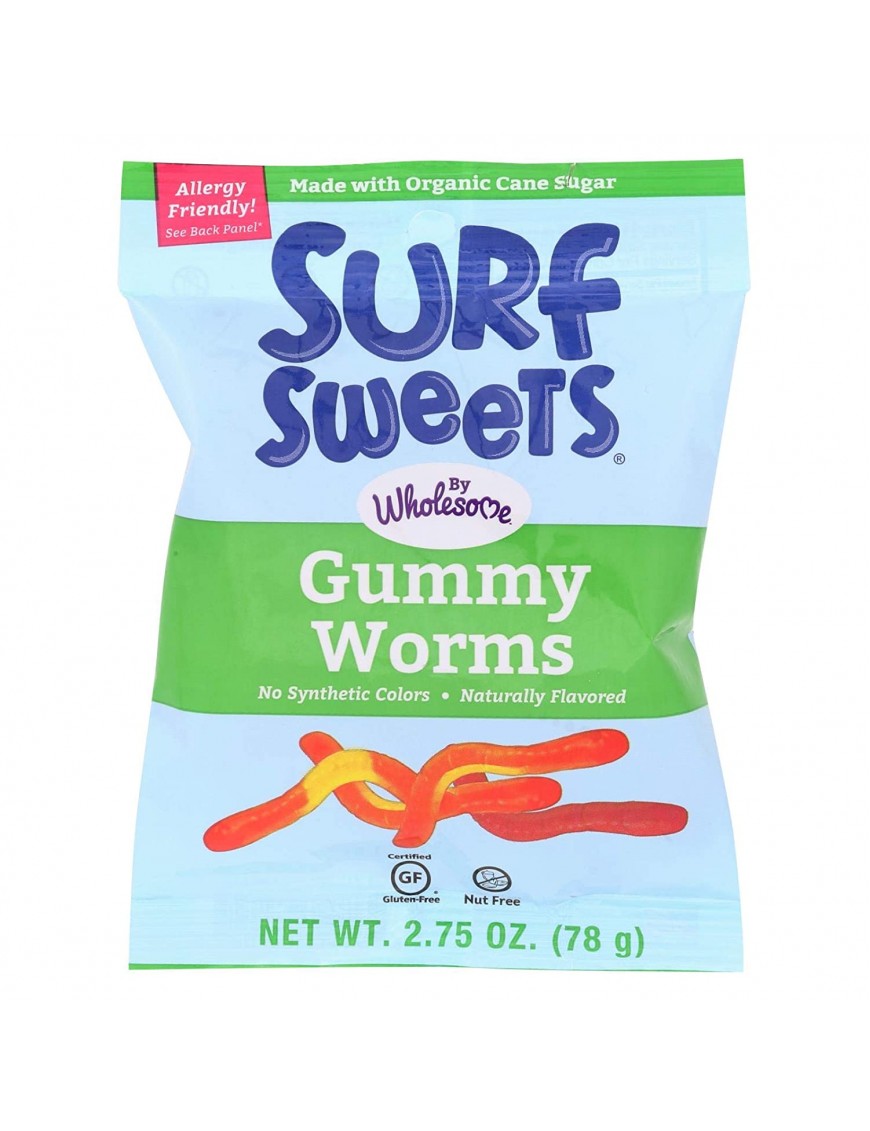 Surf Sweets Gummy Worms (12x2.75 Oz)