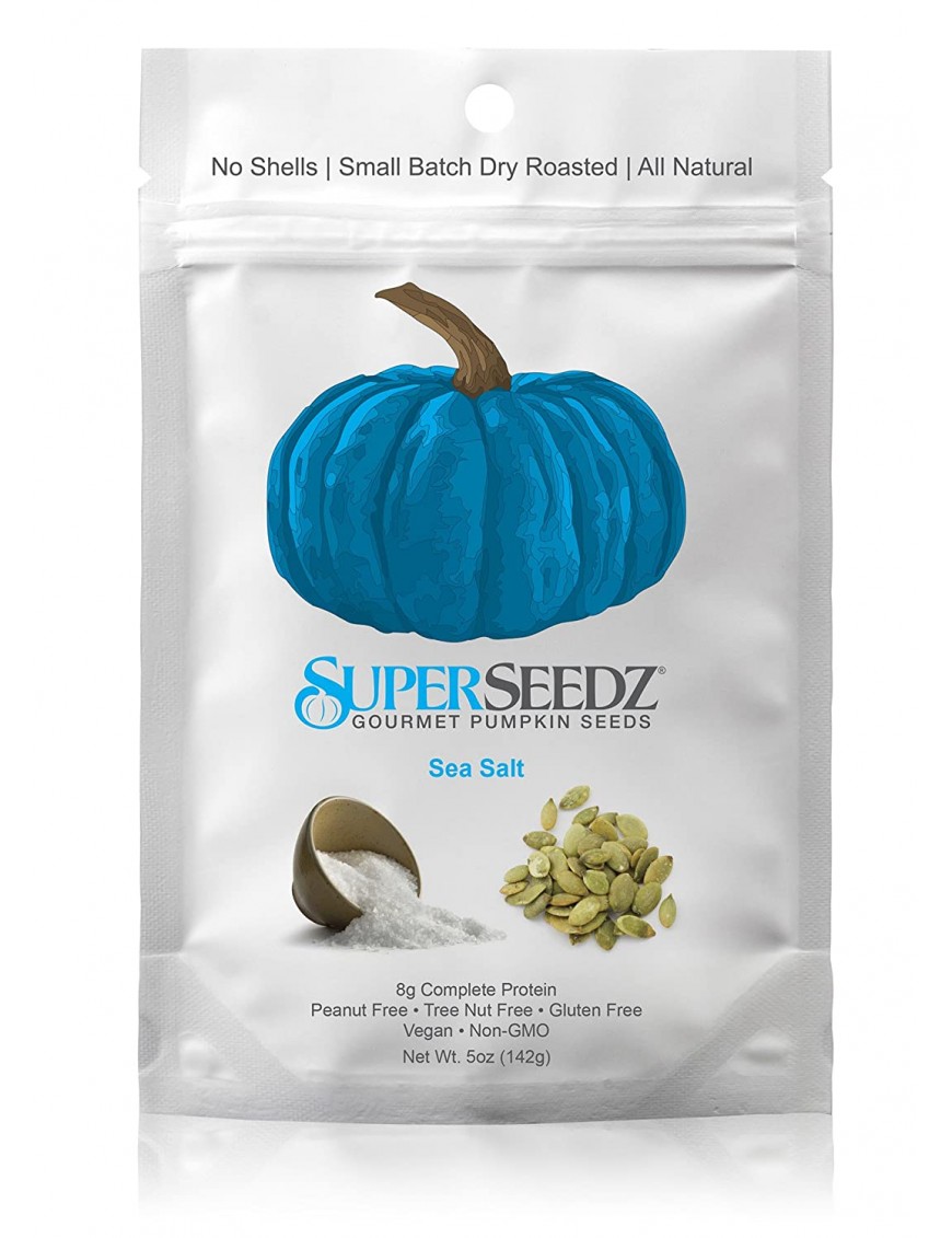 SuperSeedz Gourmet Pumpkin Seeds Sea Salt (6x5 OZ)