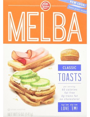 Old London White MeLba Toast (12x5Oz)