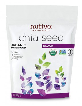 Nutiva Organic Chia Seeds (1x12 Oz)