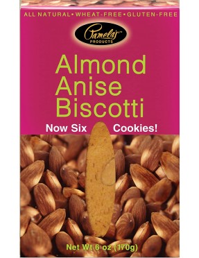 Pamela's Almond Anise Biscotti Gluten Free (8x6 Oz)