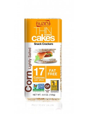 Suzie's Light Salted Corn Thin Cakes (12x4.6 OZ)