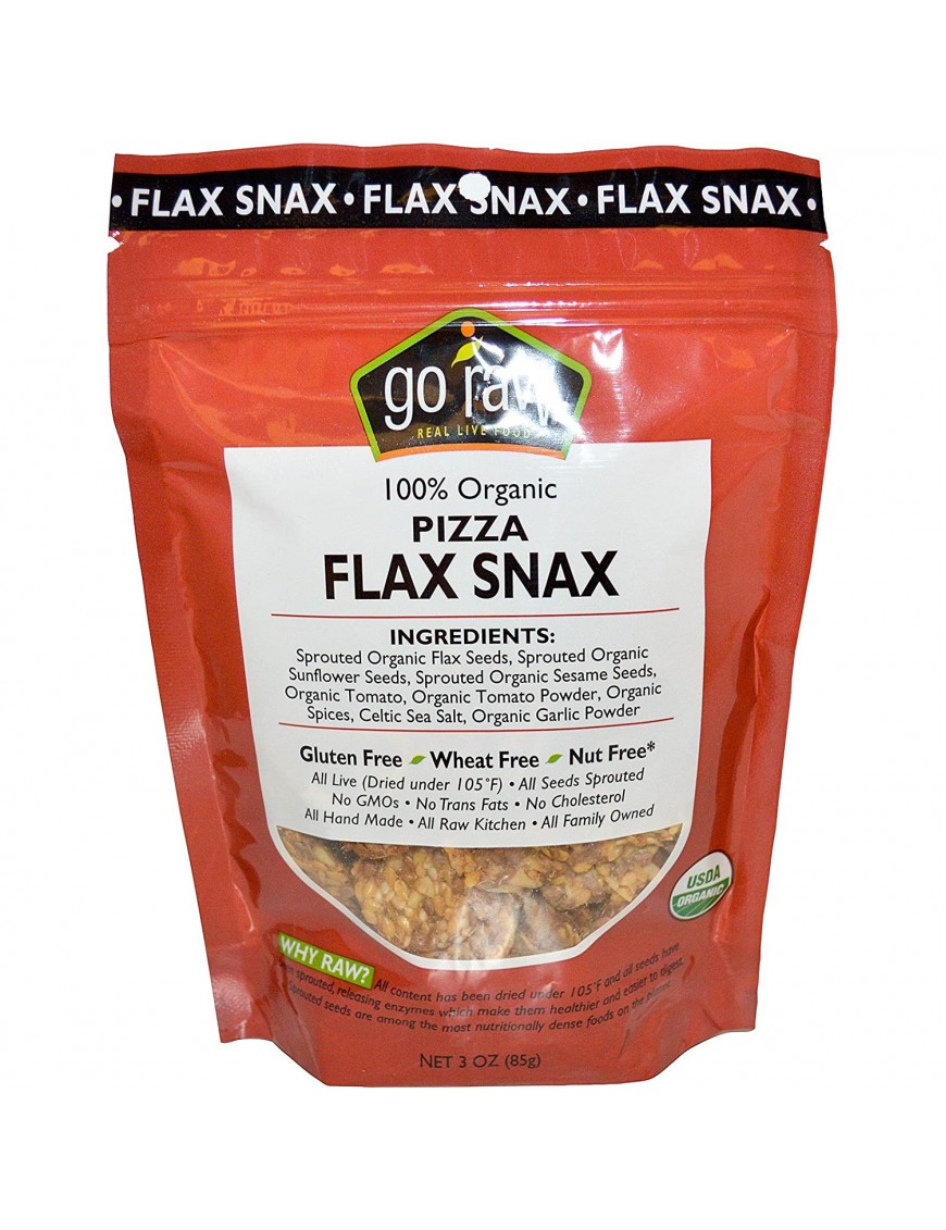 Go Raw Flax Snax Pizza (12x3 OZ)