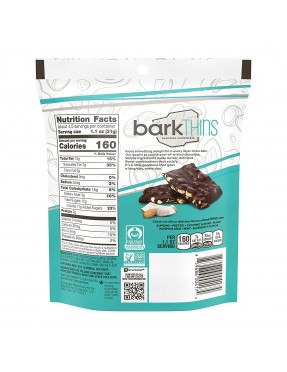 Bark Thins Dark Chocolate, Coconut Almond (12x4.7 OZ)