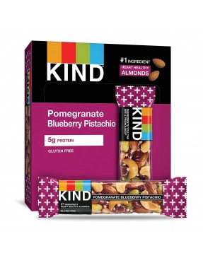 Kind Pomegranate Pistachio+Antioxidants Bar (12x1.4 Oz)